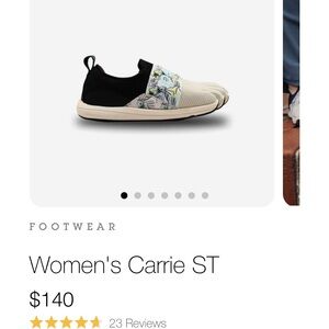 Women's Carrie ST Floral Slip-On Sneakers - Black and Cream